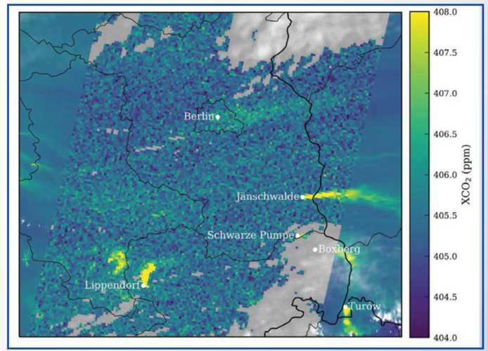 simulated CO2M image
